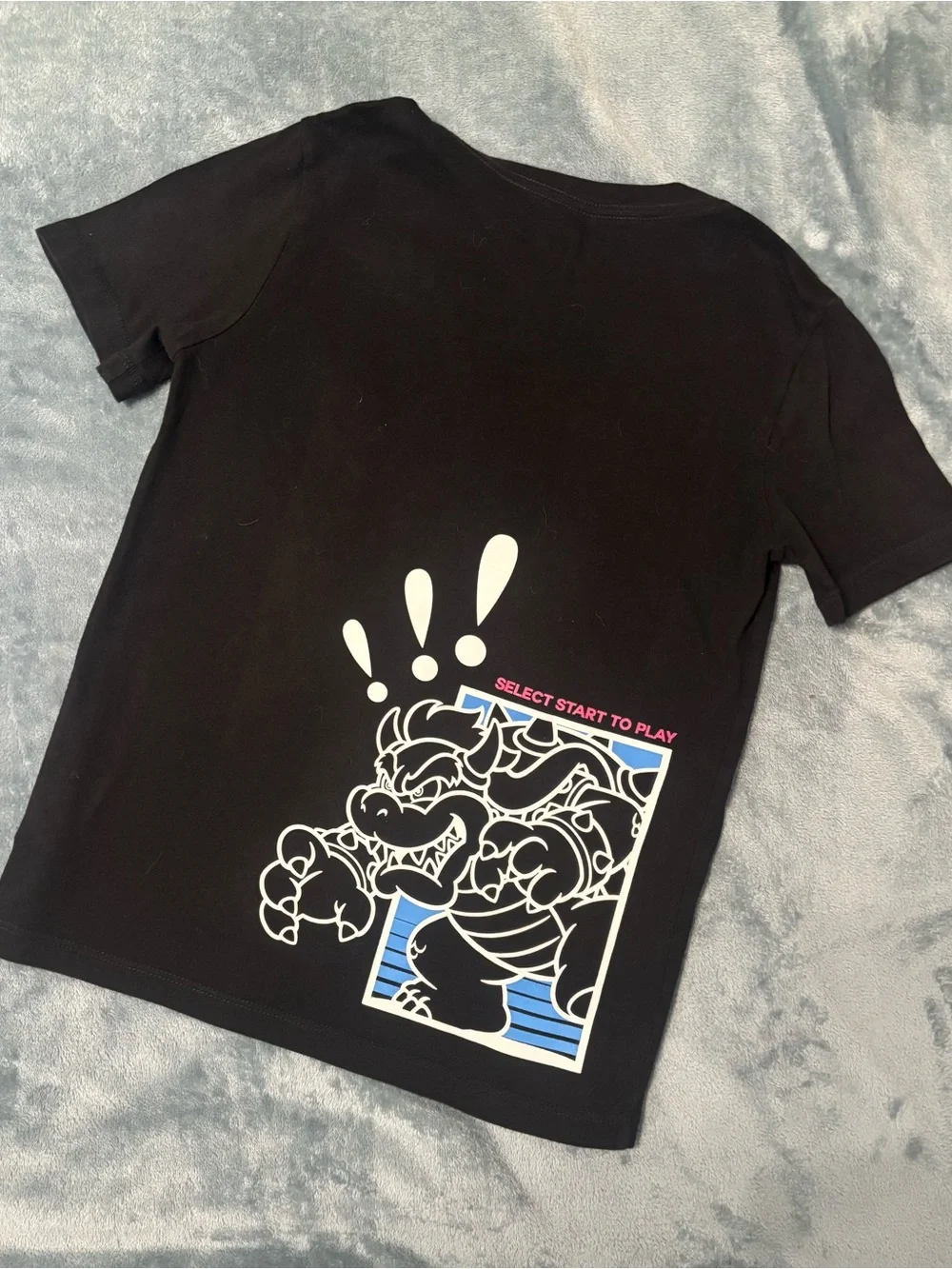 Old Navy Nintendo Super Mario 85 Black T-Shirt / Youth Medium